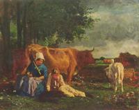 Troyon, Constant - Pastoral Scene